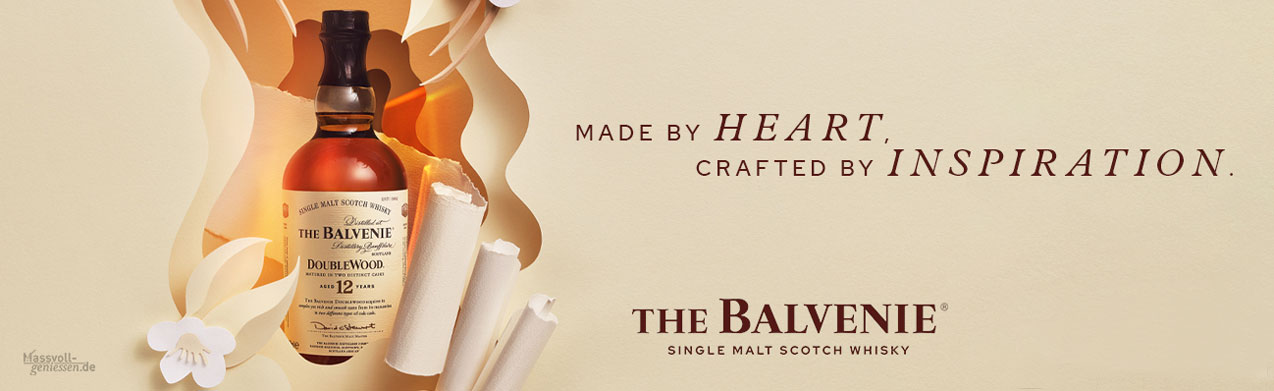 Mady By Heart, Crafted By Inspiration - The Balvenie Double Wood