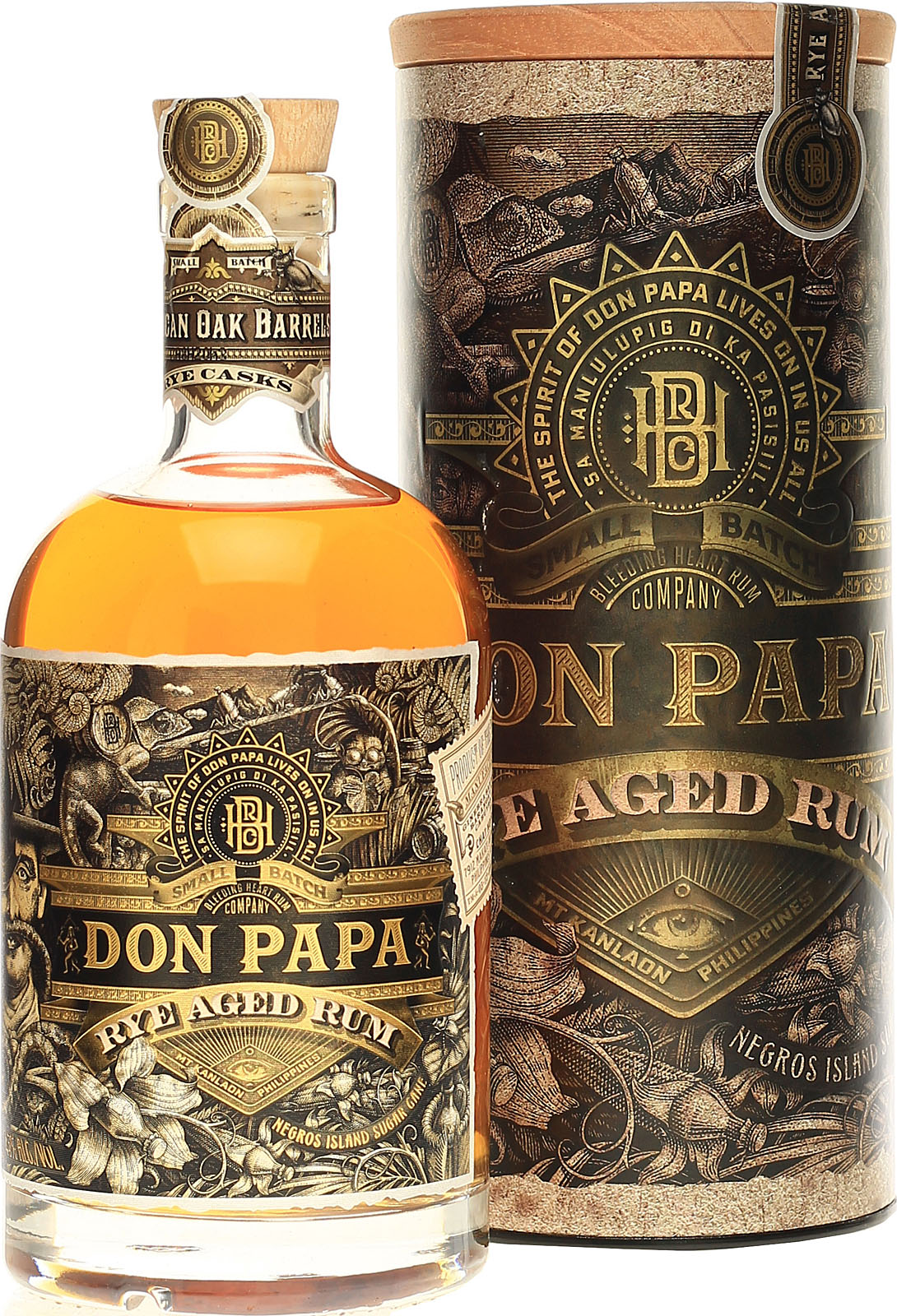 Don Papa Rum Rye Cask Edition - Premium Rum der Philippinen Don Papa Rum Rye Cask Edition - Premium Rum der Philippinen