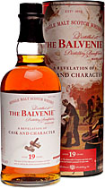 Balvenie 19 Jahre A Revelation of Cask and Character 0,7 Liter 47,5 % Vol.