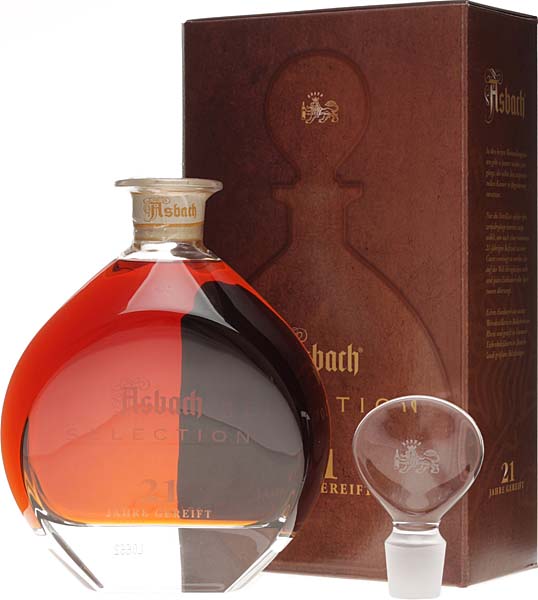 ブランデー Asbach Selection 21 Jahre Gereift Asbach Selection 21 Year old Jahre Gereift Extra Old Weinbrand