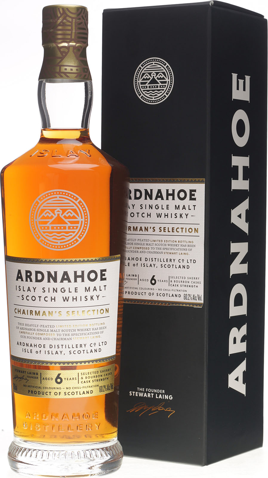 Ardnahoe 6 Jahre Chairman�s Selection 0,7 Liter 60,2 % Vol.