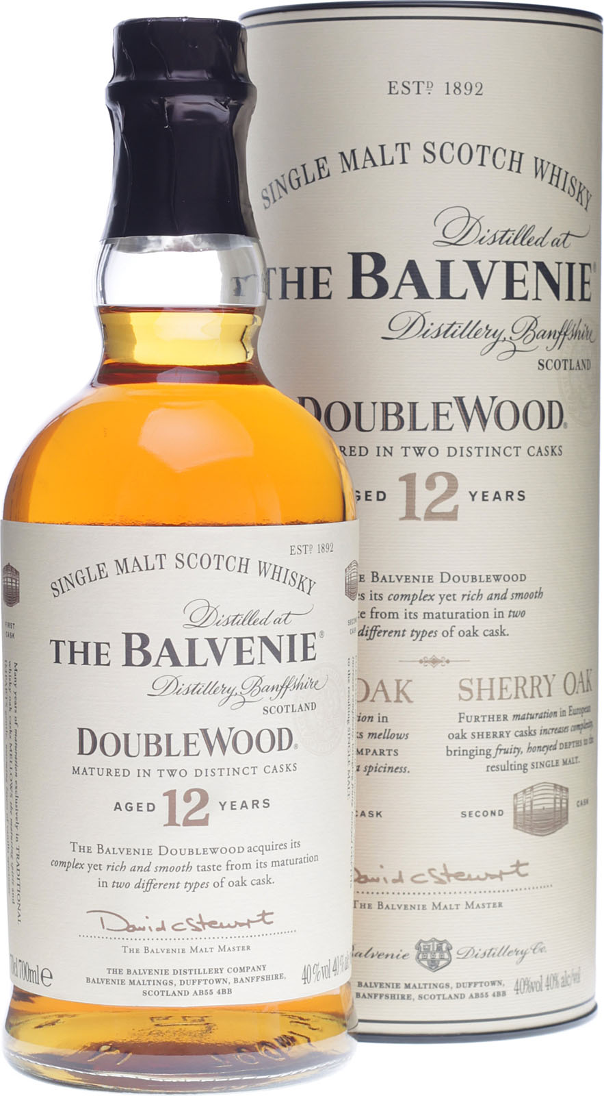Balvenie 12 Jahre Double Wood 0,7l 40%