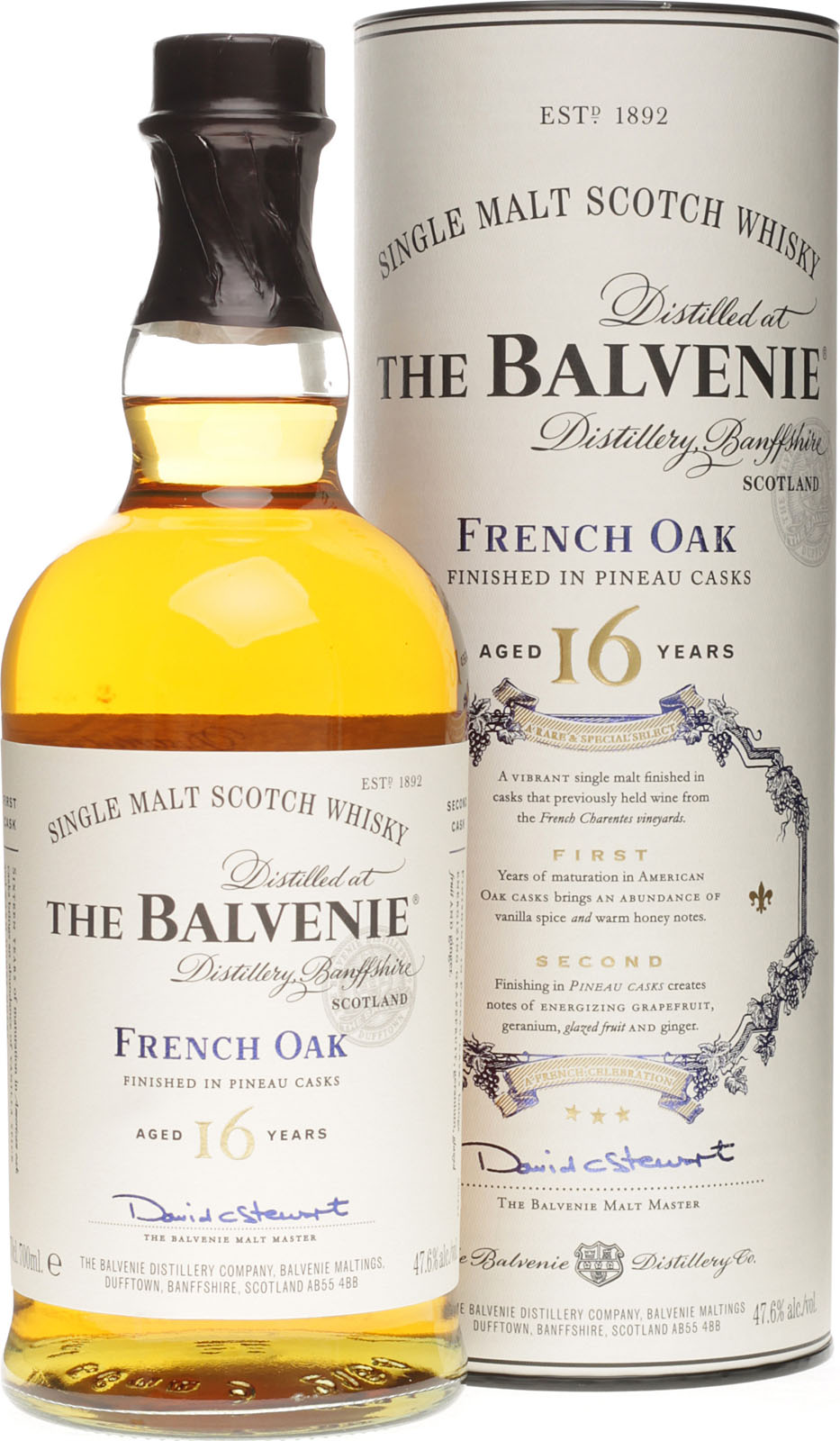 Balvenie 16 Jahre French Oak 0,7 Liter 47,6 % Vol.