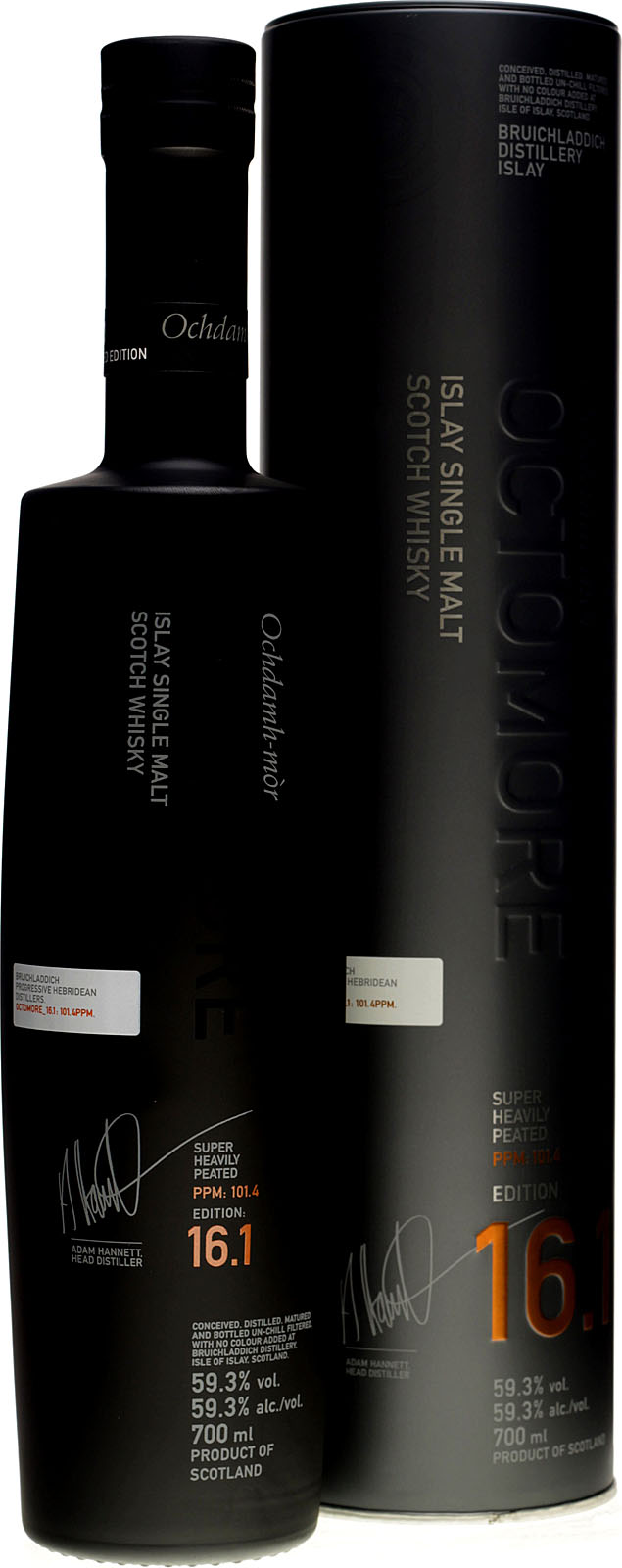 Bruichladdich Octomore 16.1 0,7 Liter 59,3 % Vol.
