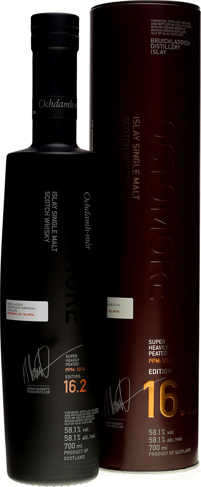 Bruichladdich Octomore 16.2 0,7 Liter 58,1 % Vol.