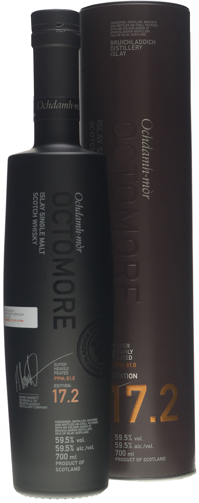 Bruichladdich Octomore 17.2 0,7 Liter 59,5 % Vol.