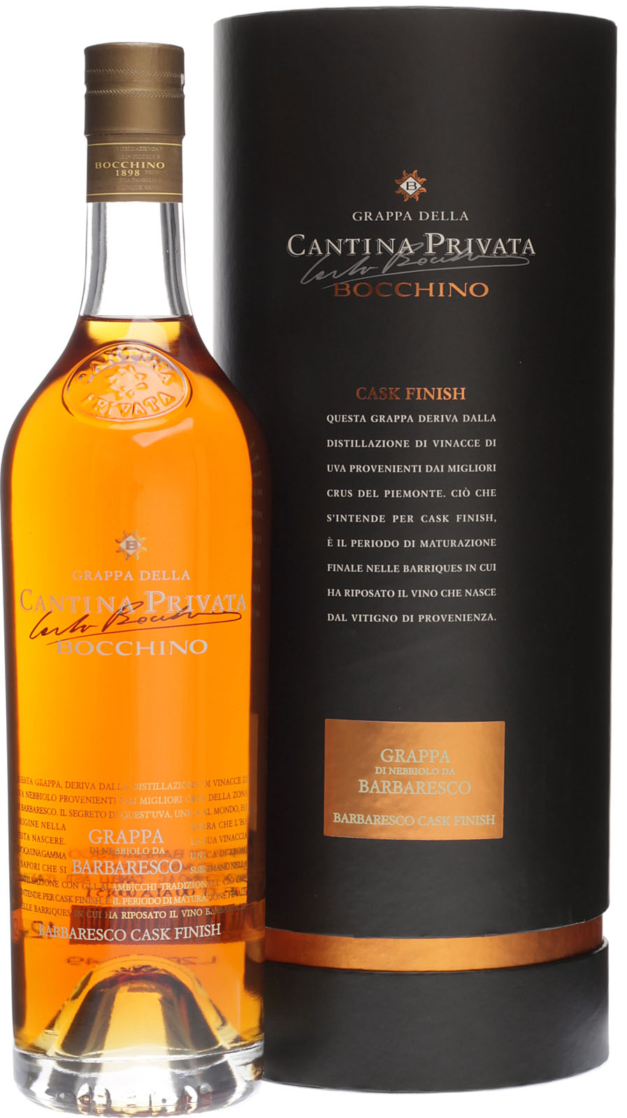 Carlo Bocchino Grappa Cantina Privata Barbaresco Cask Finish 0,7l 42%