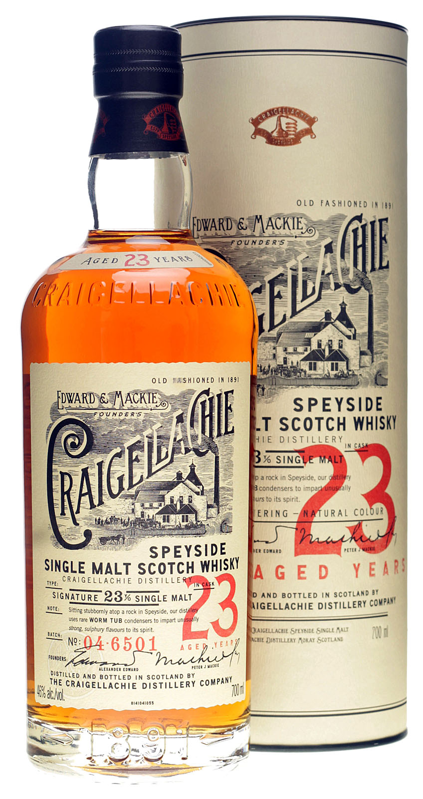 Craigellachie 23 Jahre 0,7 Liter 46 % Vol.