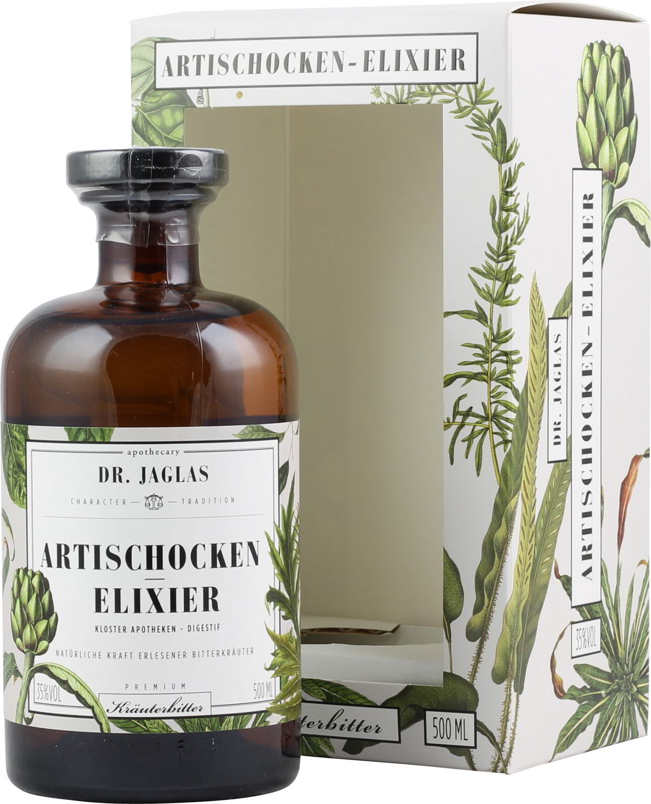 Dr. Jaglas Artischocken Elixier 0,5 Liter 35 % Vol.
