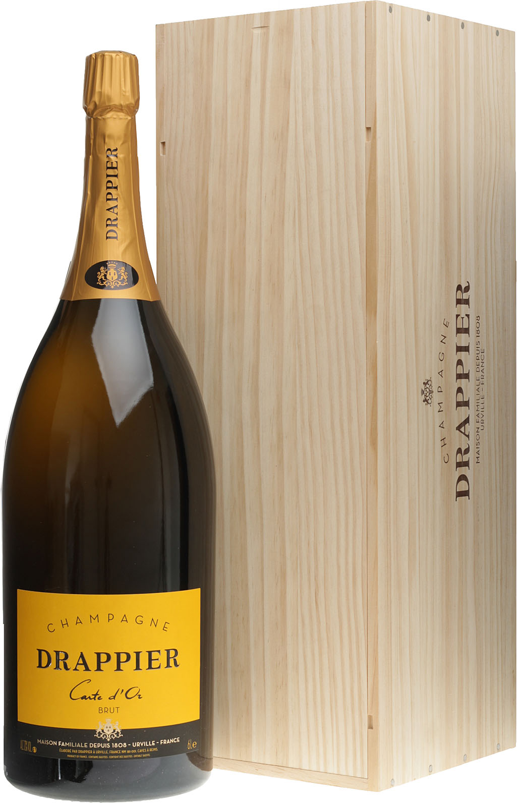 Drappier Carte Dor Brut Champagner Mathusalem 6l 12%