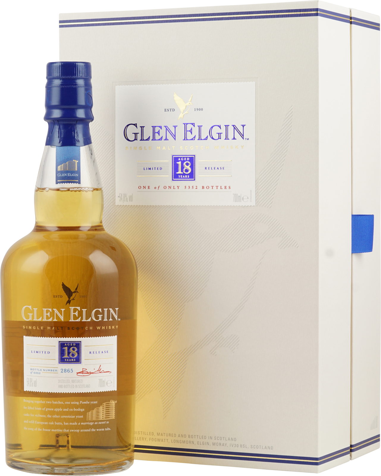 Glen Elgin 18 Jahre Special Release 1998 0,7 Liter 54,8 % Vol.