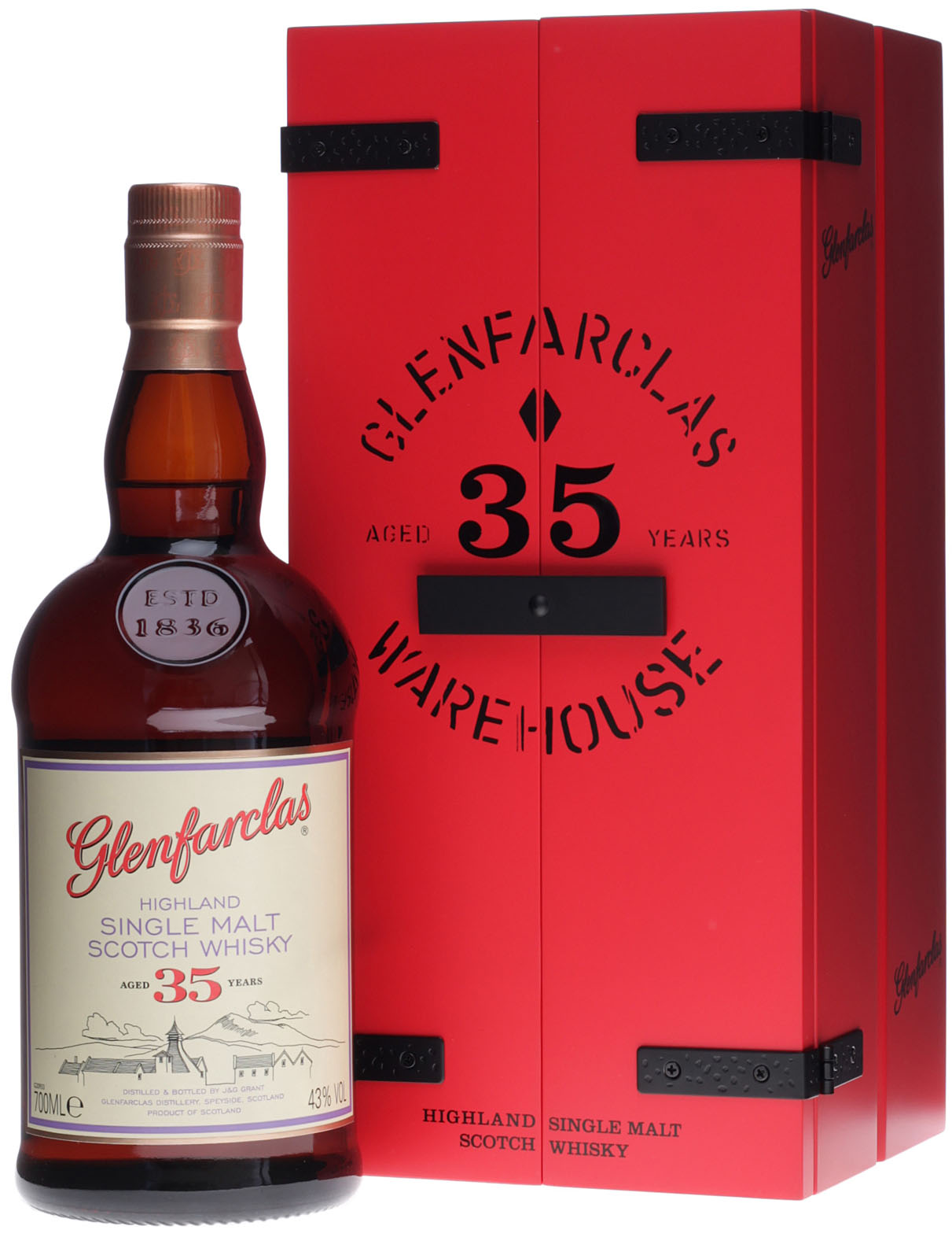Glenfarclas 35 Jahre 0,7 Liter 43 % Vol.