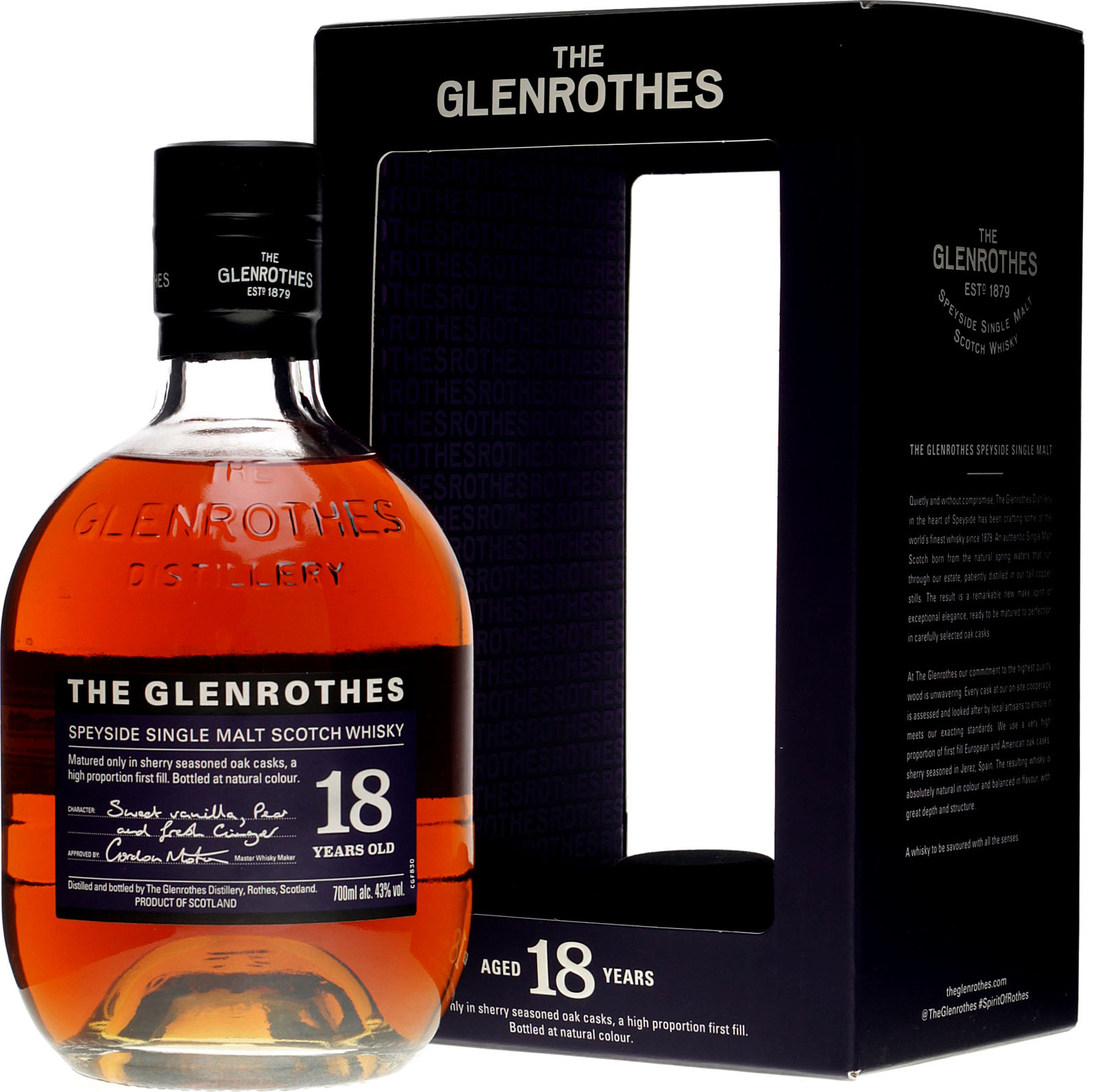 Glenrothes 18 Jahre 0,7 Liter 43 % Vol.