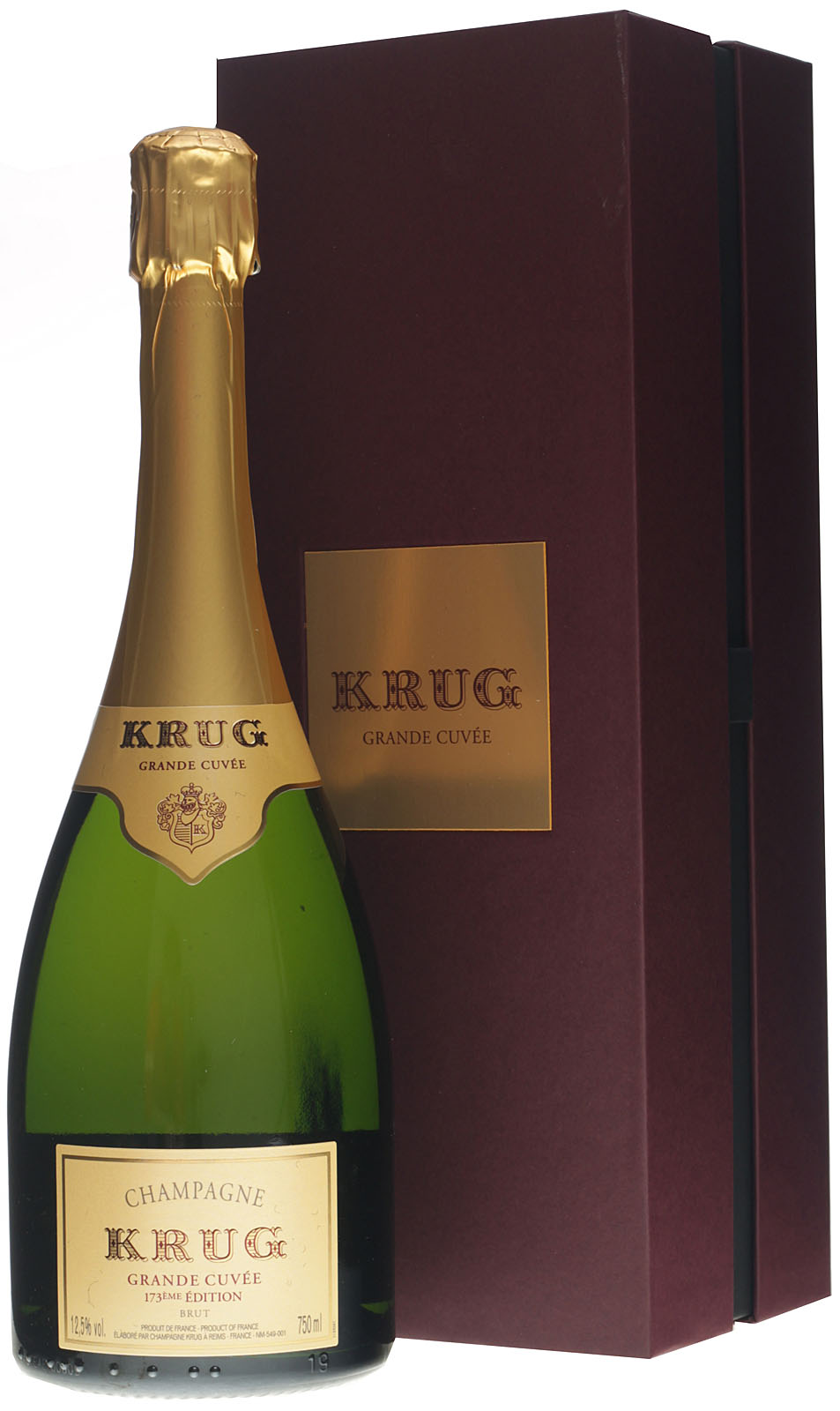 Krug Grande Cuvee 173th Edition Geschenkpackung 0,75 Liter 12,5 % Vol.