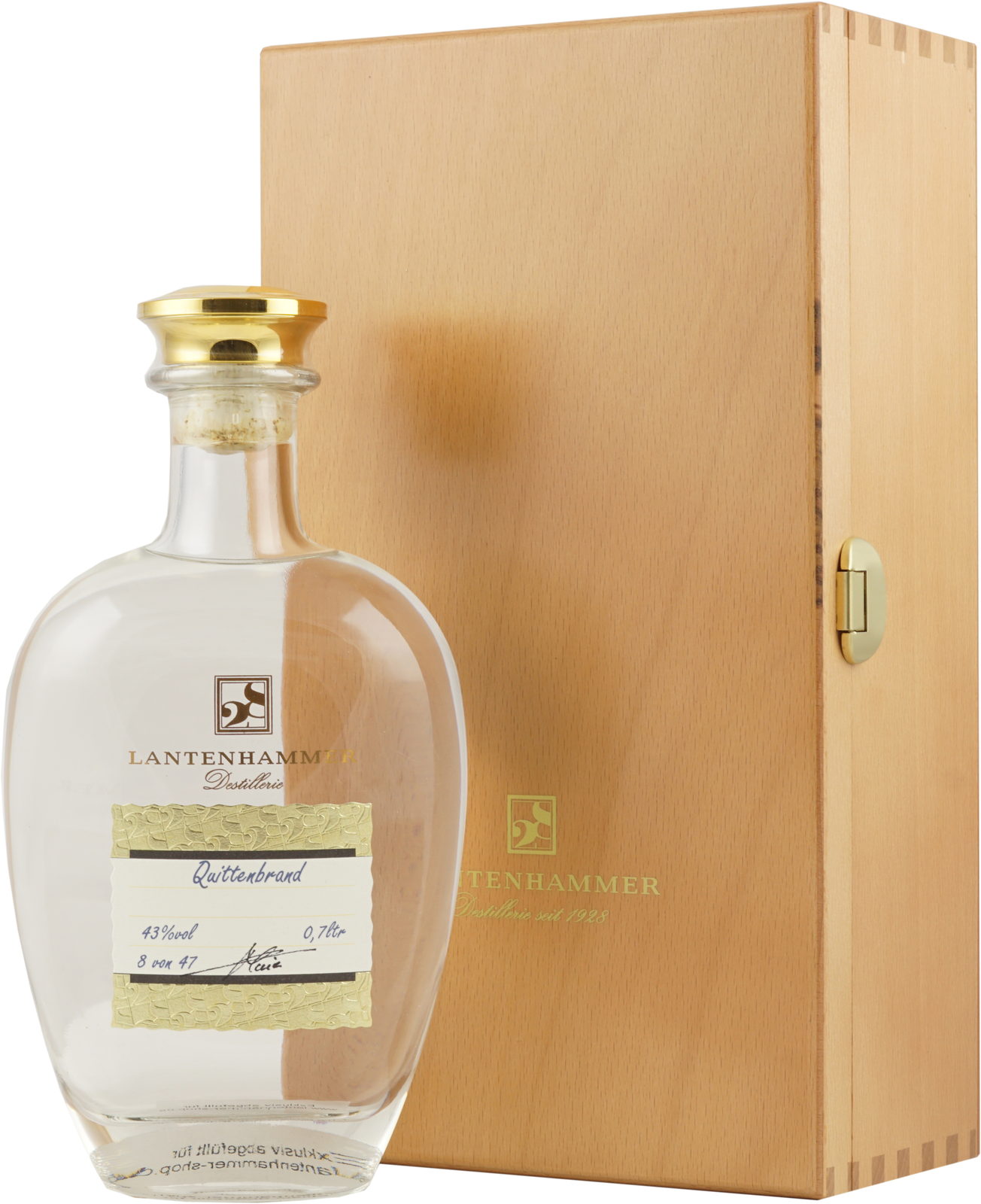 Lantenhammer Quittenbrand 2008 0,7 Liter 43 % Vol.