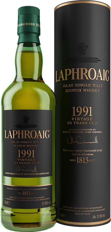 Laphroaig Vintage 1991 23 Jahre 0,7l 52,6%