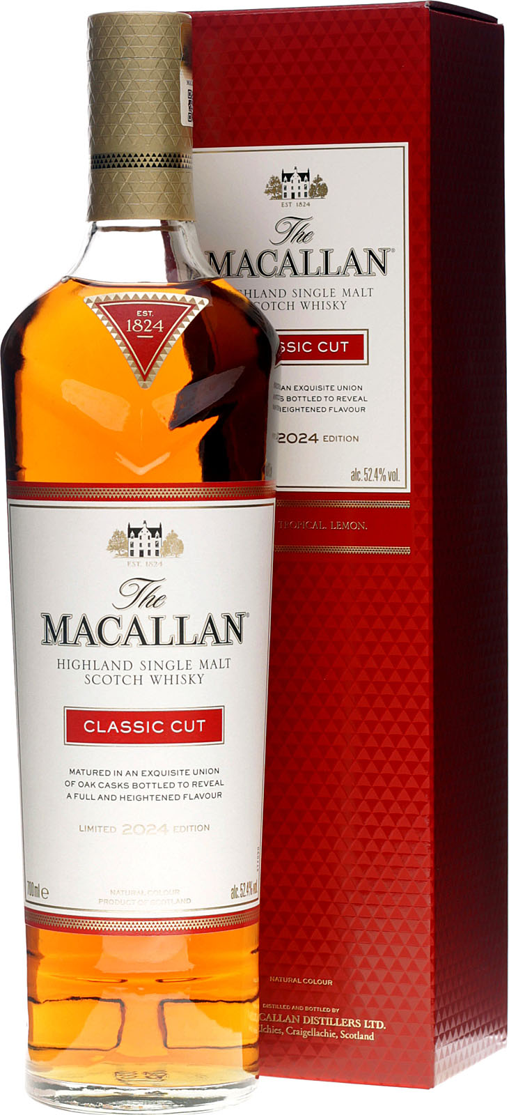 Macallan Classic Cut 2024 0,7 Liter 52,4 % Vol.