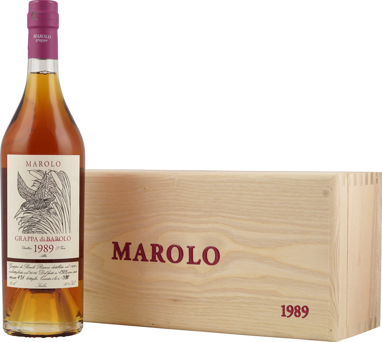 Marolo Grappa di Barolo 1989 0,7 Liter 50 % Vol.