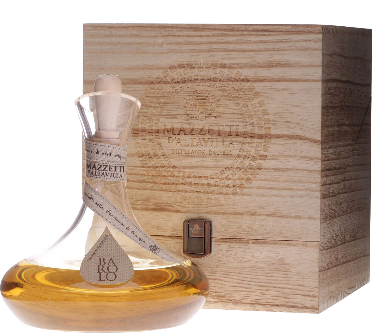 Mazzetti d'Altavilla Decantatore Grappa di Nebbiolo da Barolo 0,7l 43%