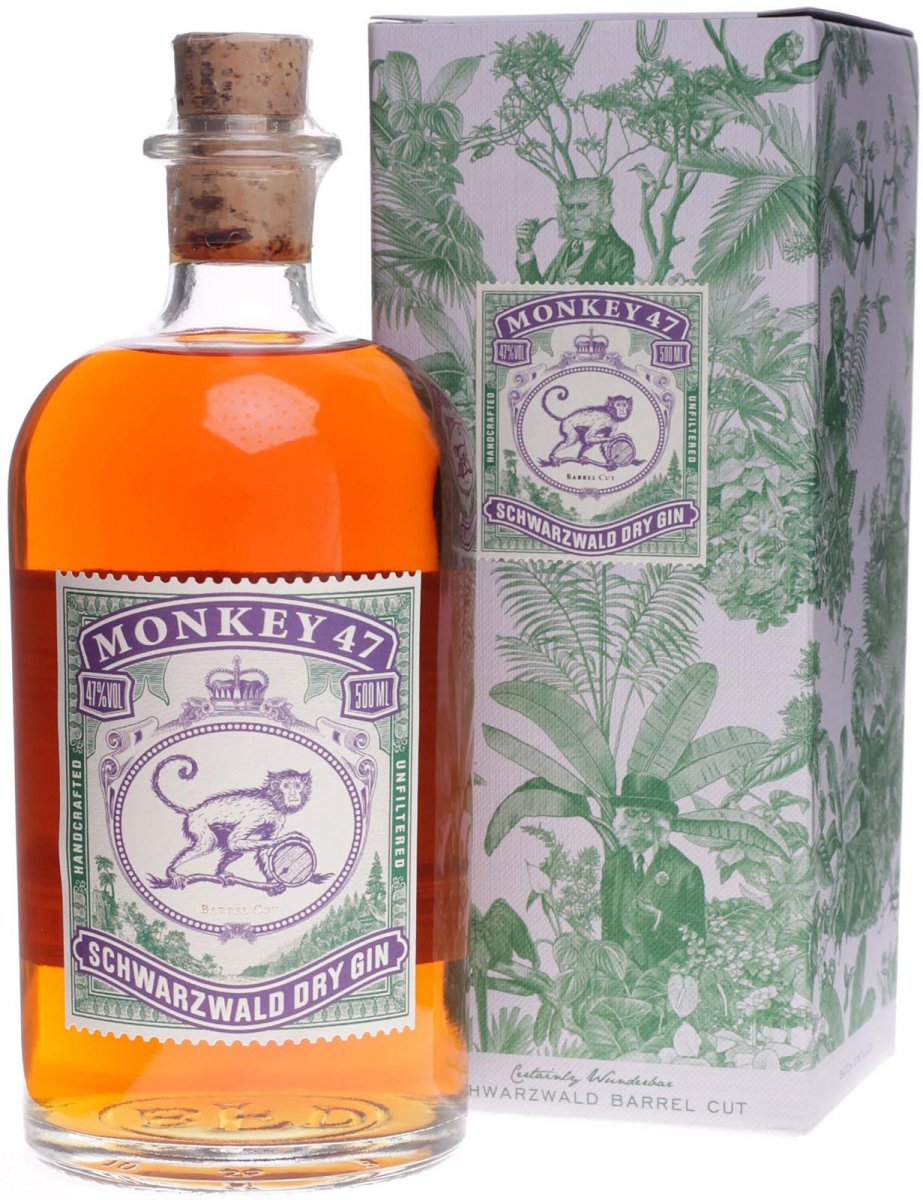 Monkey 47 Barrel Cut  0,5 Liter 47 % Vol.