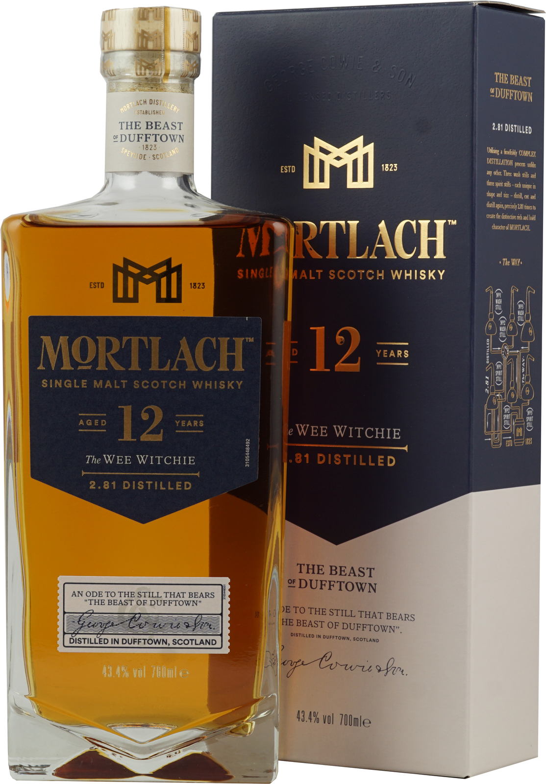 Mortlach 12 Jahre Wee Witchie 0,7 Liter 43,4 % Vol.