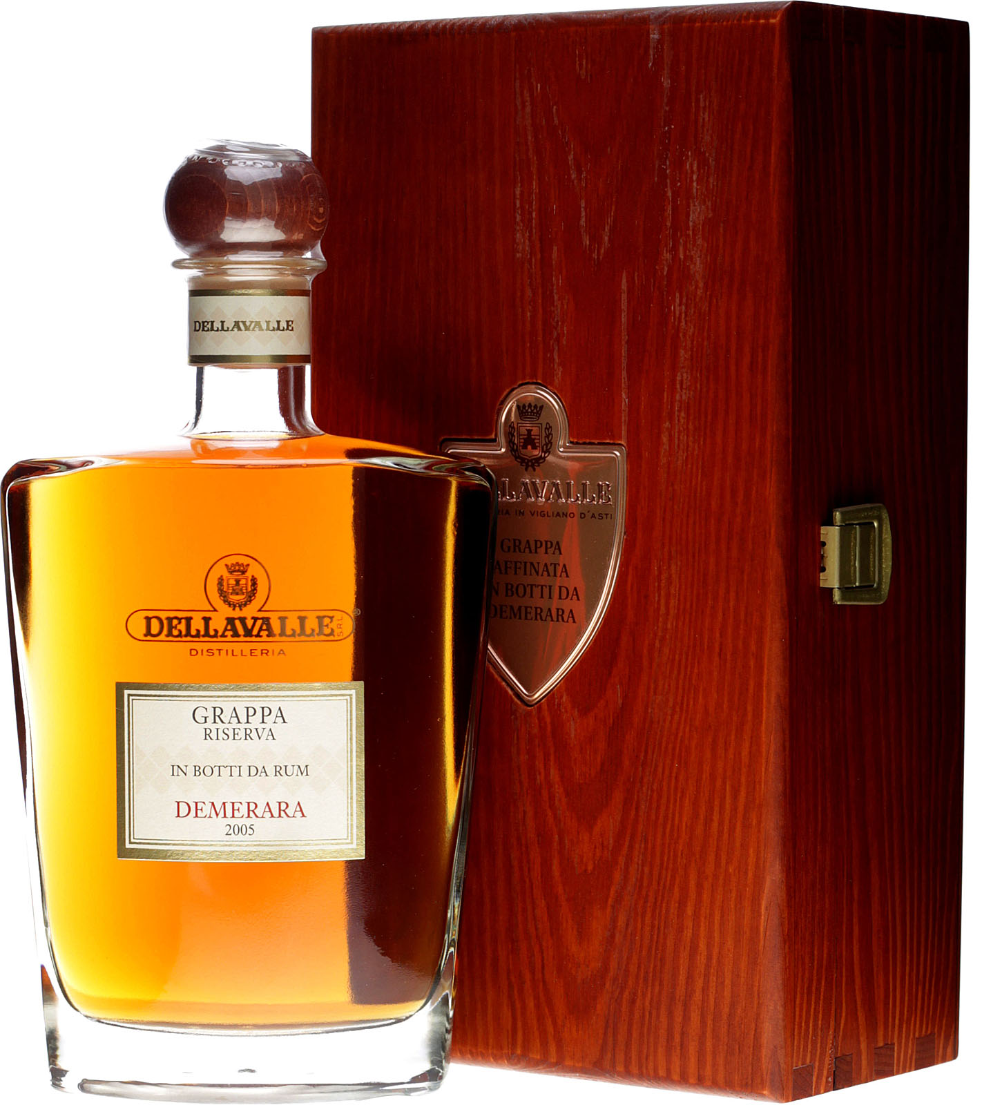 Roberto Dellavalle Grappa Affinata in botti da Rum 0,7l 42%