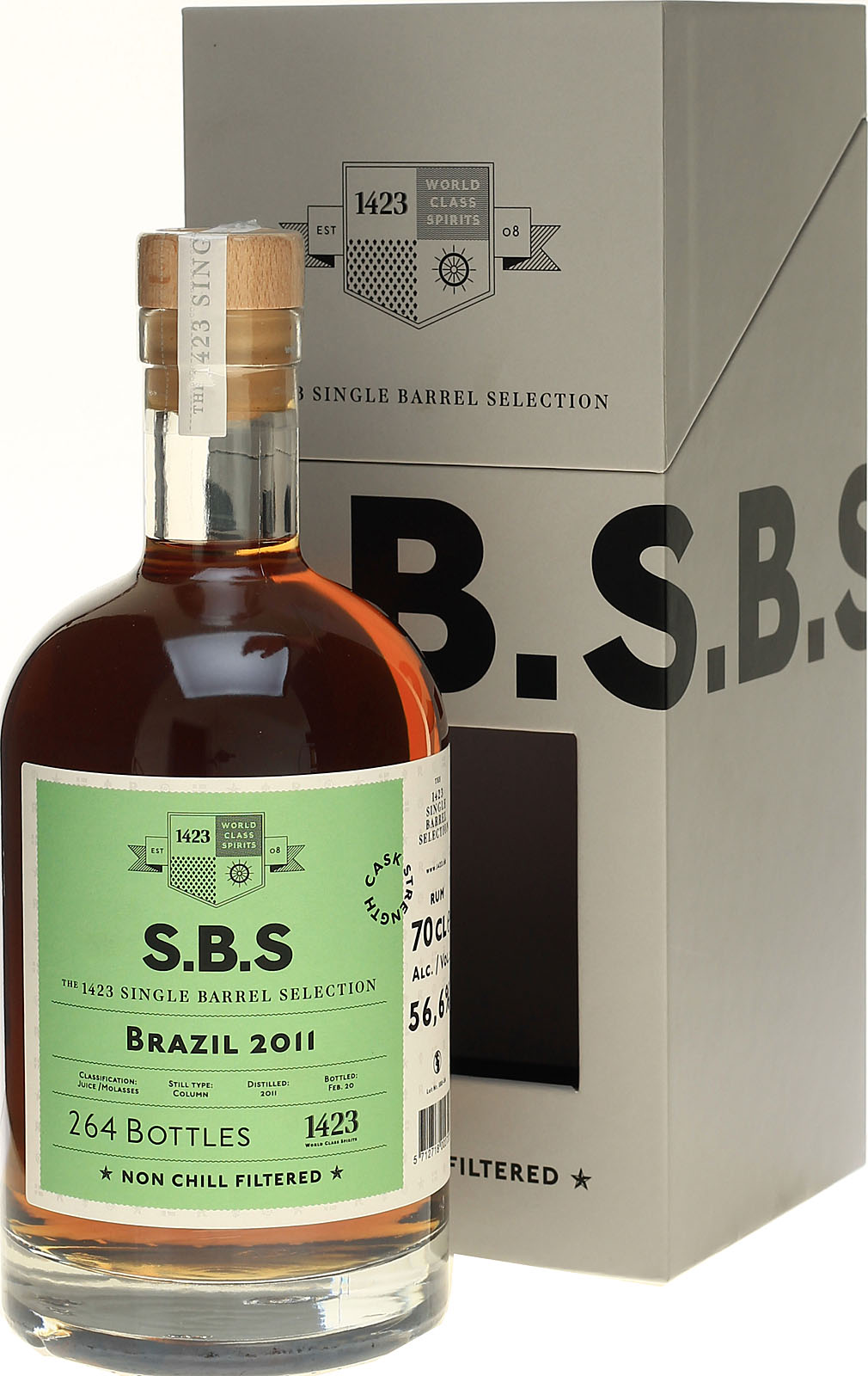 Single Barrel Selection Brazil 2011 0,7 Liter 56,6 % Vol. 