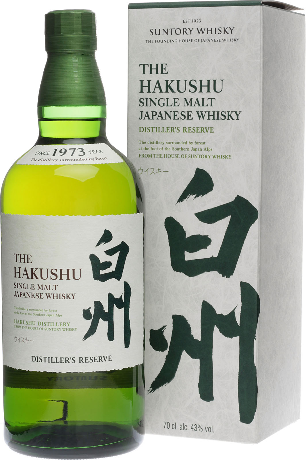 Suntory Hakushu Distillers Reserve 0,7 Liter 43 % Vol.