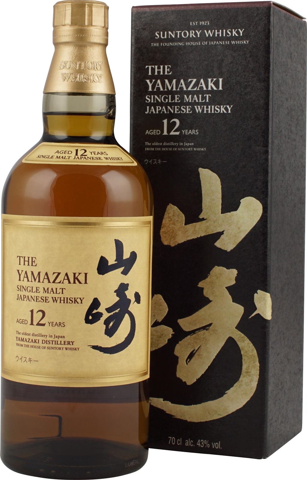 Suntory Yamazaki 12 Jahre 0,7l 43%
