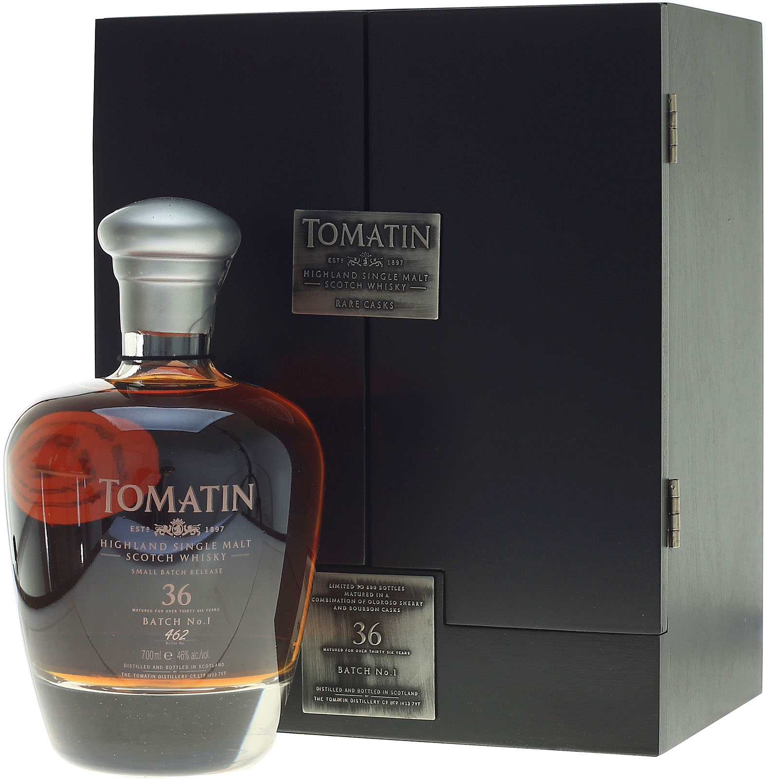 Tomatin 36 Jahre 1977 Batch 1 0,7 Liter 46 % Vol.